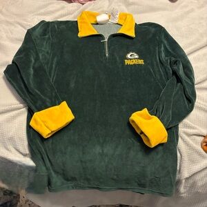 Official Vintage Game Day Green Bay Packers QuarterZip
